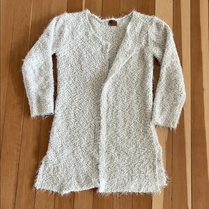 Cozy Cream Textured Cardigan by POL size S